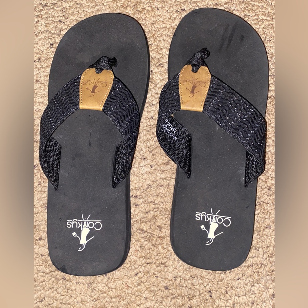 Corky flip flops size 7